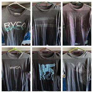 Rvca lot of 6 T-shirt’s